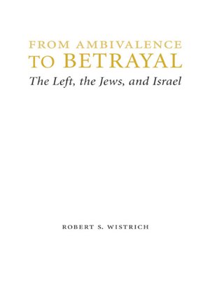 cover image of From Ambivalence to Betrayal